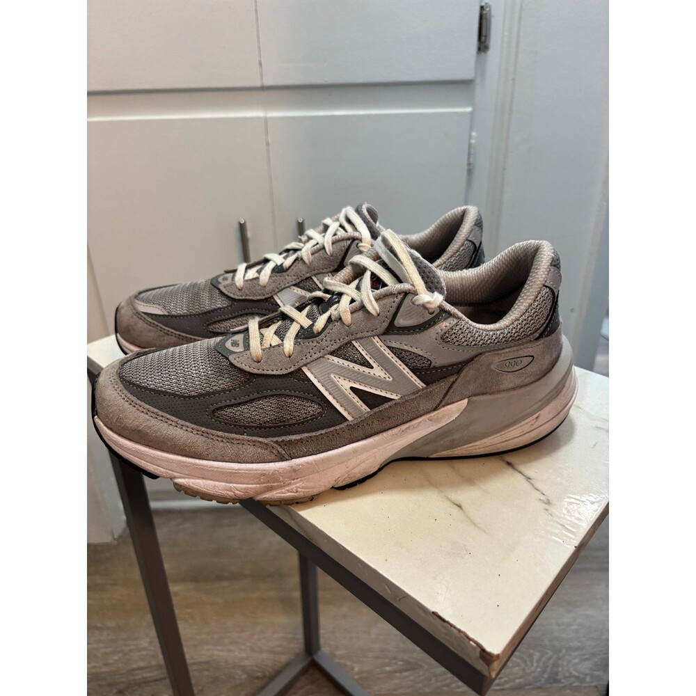 New Balance 990v6 Made In USA Shoes Sneakers W990GL6 - Grey/White 10 2A width